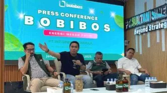 Press conference bobibos bahan bakar dari jerami yang bikin heboh