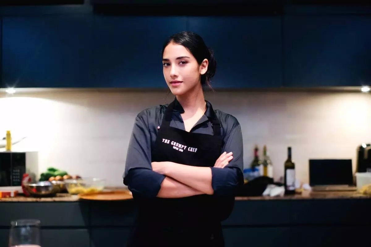 Sabrina alatas the grumpy chef