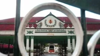 Suasana keraton jogja