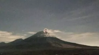 Gunung Semeru Kembali Erupsi Pagi Ini, Kolom Abu Capai 500 Meter