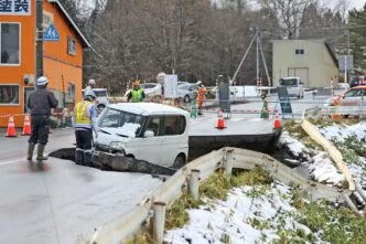 Jepang Diguncang Lagi Gempa M 5,9 Usai Gempa Besar M 7,5