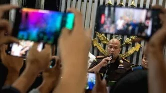 Kajari Kota Bandung Irfan Wibowo saat berbicara kepada wartawan beberapa waktu lalu.