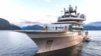 Kapal Riset OceanXplorer Berlayar dari Bitung, Ekspedisi Laut Dalam Indonesia dimulai