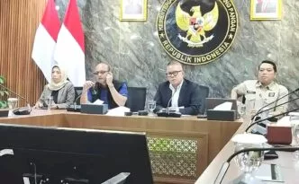 Direktur PT PMT Jadi Tersangka Kontaminasi Cesium-137, Bareskrim Ungkap Dugaan Kesengajaan Konferensi Pers Proses Penegakan Hukum Penanganan Cesium 137 di Kantor Kementerian Koordinator Bidang Pangan, Menteng, Jakarta Pusat