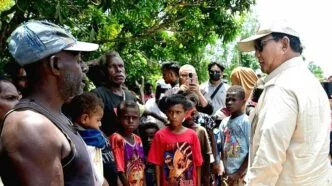 Kunjungan Presiden Prabowo ke Papua