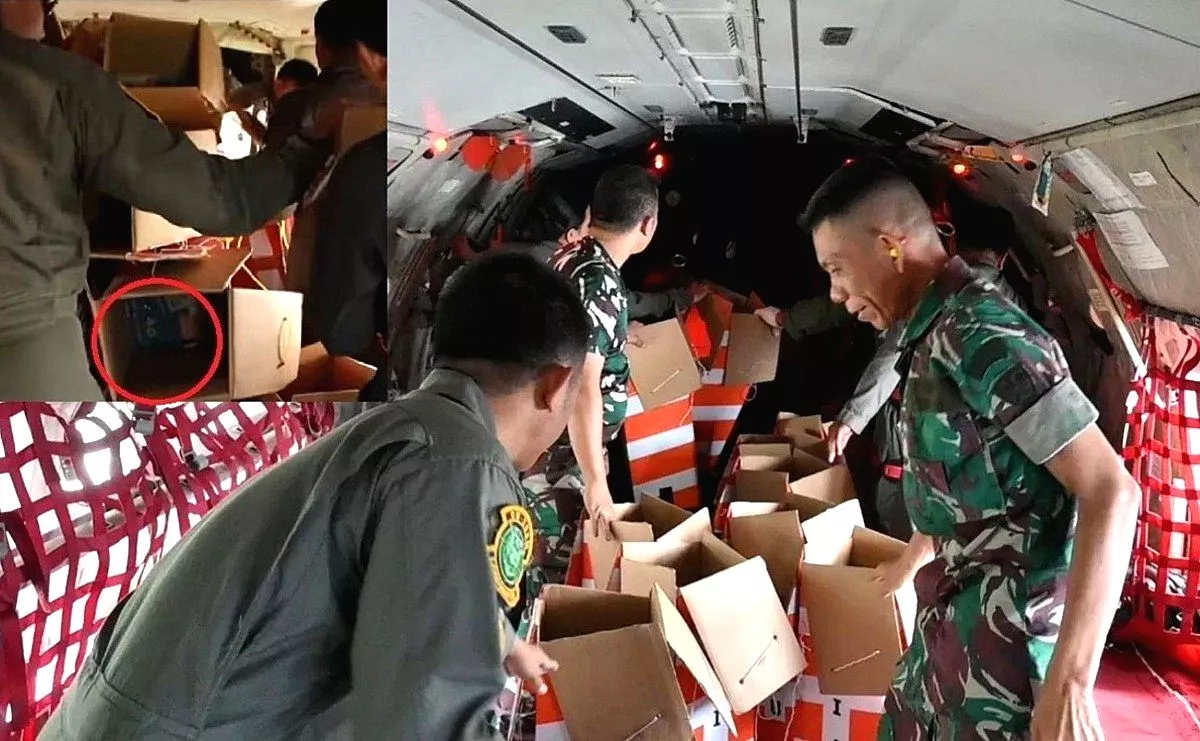 Viral Kardus Kosong dalam Airdrop, TNI Jelaskan Desain Helibox yang Terlihat Kosong Mengenal Helibox, Kardus Airdrop TNI yang Tampak Kosong tapi Sebenarnya Terisi Bantuan
