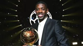 Ousmane Dembele Menangi Gelar Pemain Terbaik FIFA
