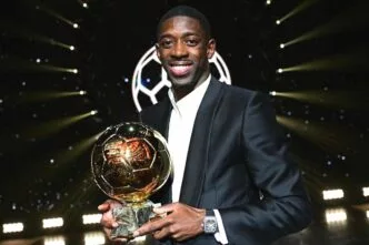 Ousmane Dembele Menangi Gelar Pemain Terbaik FIFA