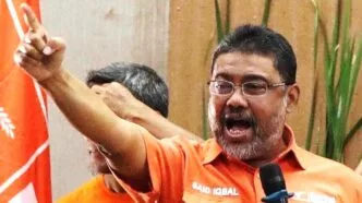 Presiden Konfederasi Serikat Pekerja Indonesia(KSPI) Said Iqbal