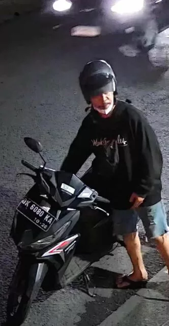 Viral Rekaman CCTV Vandalisme di Canggu, Pelaku Beraksi Tenang Usai Ngobrol dengan Ojol