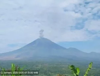 Erupsi semeru 20 desember