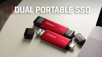 Kingston Luncurkan SSD Mini USB-A dan USB-C, Desain Ringkas untuk Laptop dan Ponsel, Mirip Flashdisk! Harganya Mulai 1 Jutaan Kingston dual ssd mini