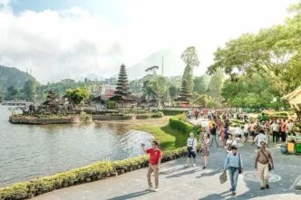 Kunjungan wisman di bali jelang nataru