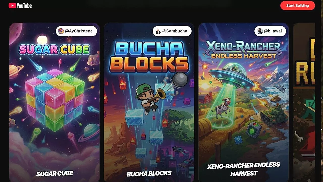 YouTube Uji Coba Playables Builder, Kreator Kini Bisa Bikin Game Instan Pakai AI Gemini 3 Youtube playable