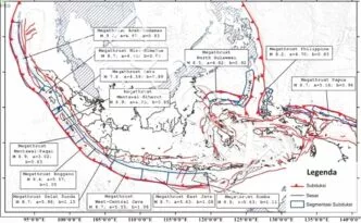 Daftar Lengkap 13 Segmen Megathrust Indonesia yang Harus Diwaspadai