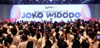 Di Rakernas PSI 2026, Jokowi Tekankan Peran Media Sosial dan Struktur Akar Rumput