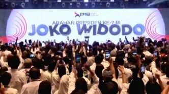 Di Rakernas PSI 2026, Jokowi Tekankan Peran Media Sosial dan Struktur Akar Rumput