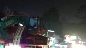 Ditolak Warga, Tiga Alat Berat Proyek Geothermal Gagal Masuk Kaki Gunung Gede