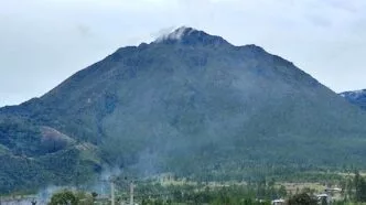 Gunung Burni Telong di Bener Meriah Aceh