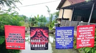 Keresahan Memuncak, Warga Desa Baseh Banyumas Tutup Tambang dan Tanam 10.000 Pohon