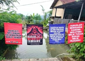 Keresahan Memuncak, Warga Desa Baseh Banyumas Tutup Tambang dan Tanam 10.000 Pohon
