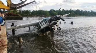 Pesawat Smart Air Jatuh di Perairan Nabire, Seluruh Penumpang Selamat