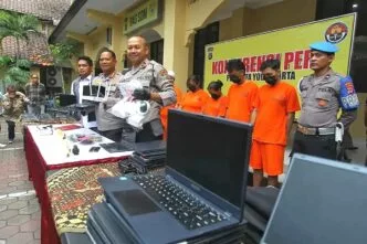 Polresta Jogja Tangkap Sindikat Love Scamming di Sleman