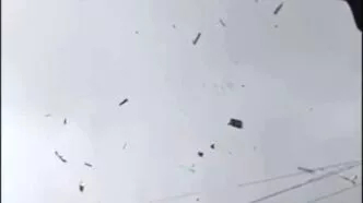 Puting Beliung Terjang Pasar Karangpandan Karanganyar, Puluhan Kios Pedagang Rusak