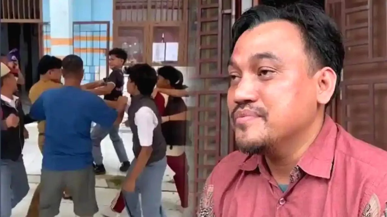 Fakta Mengejutkan di Balik Kasus Pengeroyokan Guru Agus Saputra di Jambi, Ternyata Begini Kronologi dan Penyebabnya Versi Siswa Duduk permasalahan guru dikeroyok murid