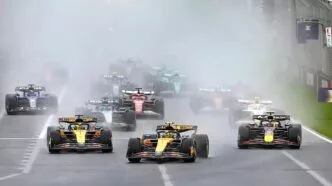 F1 racing start