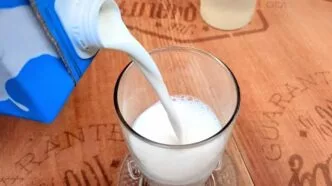 Ilustrasi susu uht langka dipasaran