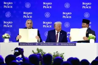 Indonesia gabung board of peace donald trump