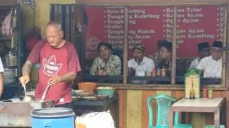 Momen gibran makan bareng 2 raja solo