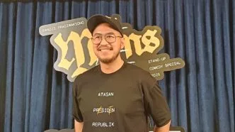 Pandji pragiwaksono dilaporkan ke polisi