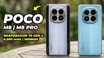 Poco m8 dan poco m8 pro