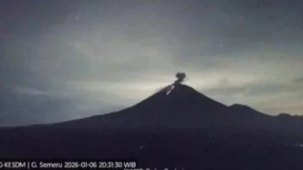 Semeru erupsi 6 januari
