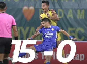 Sriwijaya fc dibantai adhyaksa fc 15