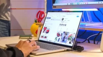 Tampilan aluminum OS google