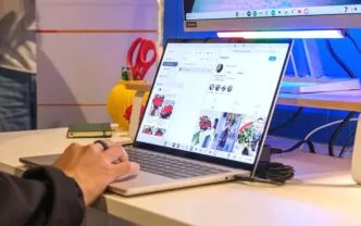 Tampilan aluminum OS google