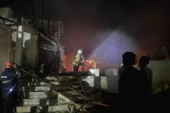 Villa di pecatu bali terbakar