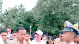 Hadir di Tegal, Jokowi Saksikan Kaesang Buka Kirab Budaya PSI