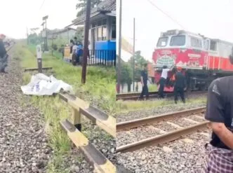 Tiga Remaja Tewas Tertabrak KA Argo Merbabu di Batang, Diduga Sedang Swafoto di Rel Tabrakan kereta di Batang