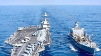 Trump Kirim Kapal Induk Terbesar Dunia USS Gerald R. Ford ke Timur Tengah, Tekanan ke Iran Meningka Trump Umumkan Pengerahan Kapal Induk Terbesar Dunia ke Timur Tengah di Tengah Negosiasi Nuklir Iran