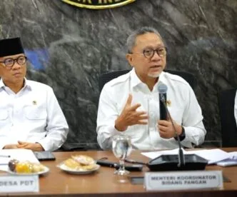 Zulhas Perintah Presiden Harga Pangan Harus Turun, Polri Berperan Besar