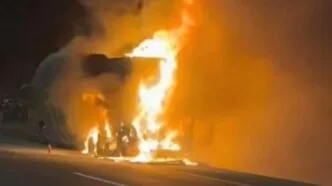 Bus Jemaah Umrah WNI Terbakar di Dekat Madinah, 24 Penumpang Selamat Bus Umrah WNI Terbakar di Arab Saudi, Seluruh Jemaah Berhasil Dievakuasi