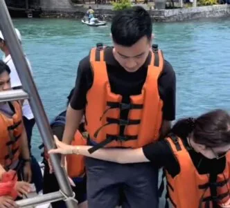 Gibran Rakabuming Pilih Liburan ke Bali, Gaya Sederhananya Tuai Pujian Warganet