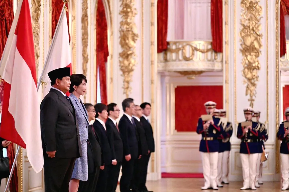 Hubungan Indonesia-Jepang Makin Erat, Prabowo Bertemu PM Takaichi di Tokyo Kunjungan Resmi Prabowo ke Tokyo, Disambut Langsung PM Jepang Sanae Takaichi