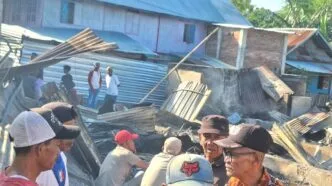 Puluhan Rumah di Sumbawa Terbakar, Kebakaran Hebat Melanda Desa Kalimango Kecamatan Alas