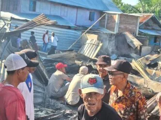 Puluhan Rumah di Sumbawa Terbakar, Kebakaran Hebat Melanda Desa Kalimango Kecamatan Alas