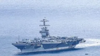 Kapal Induk USS Gerald R. Ford Sampai di Kroasia untuk Perbaikan Usai Kebakaran di Laut Merah USS Gerald R Ford Tiba di Kroasia untuk perbaikan